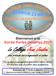 Portes Ouvertes Joudiou 